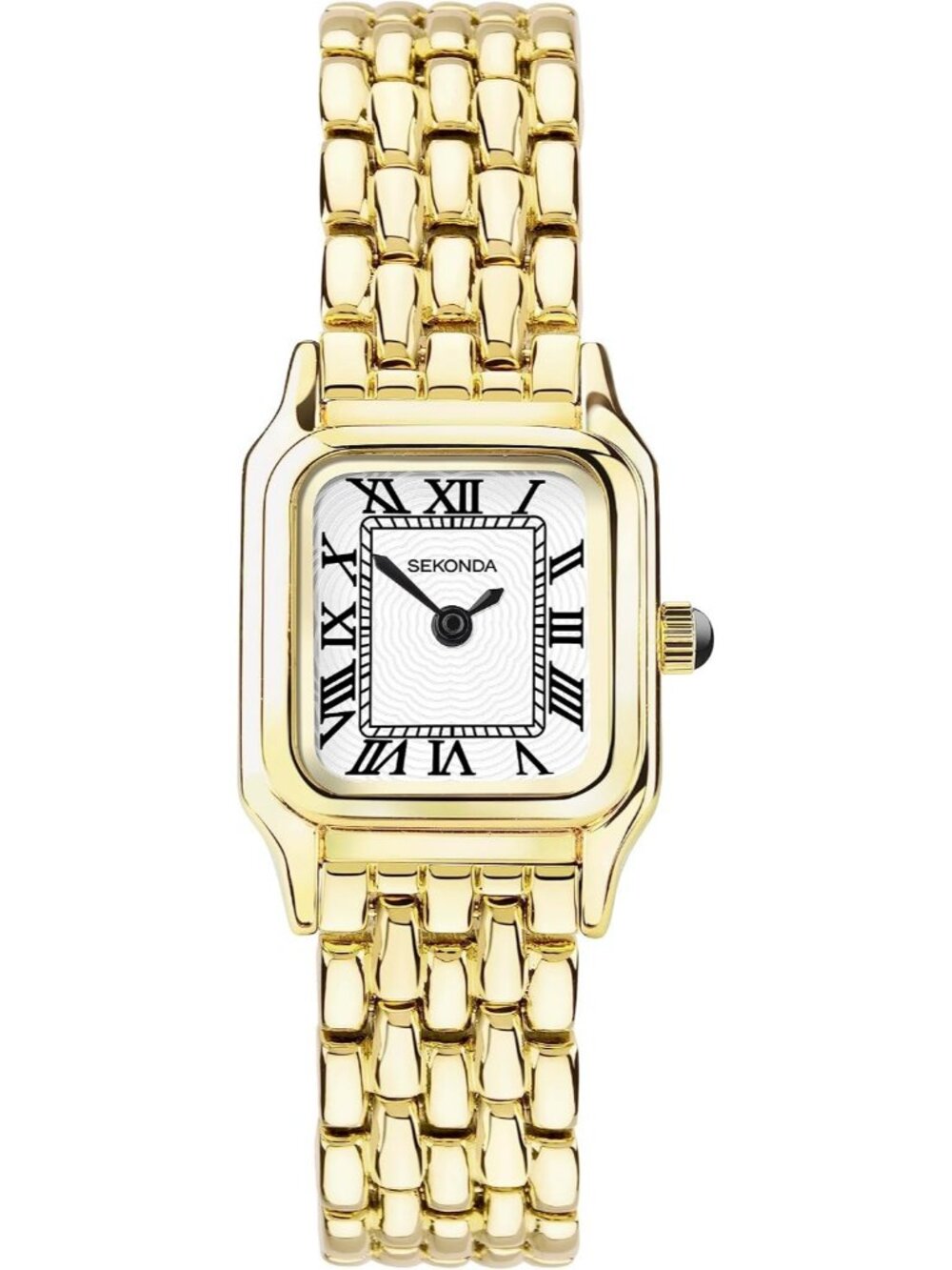 Women's Gold 20mm Quartz Analogue Display and Alloy Strap Ladies Wrist Watches